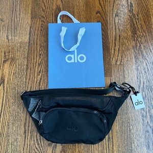 NWT ALO Sheer Fanny Pack - Black